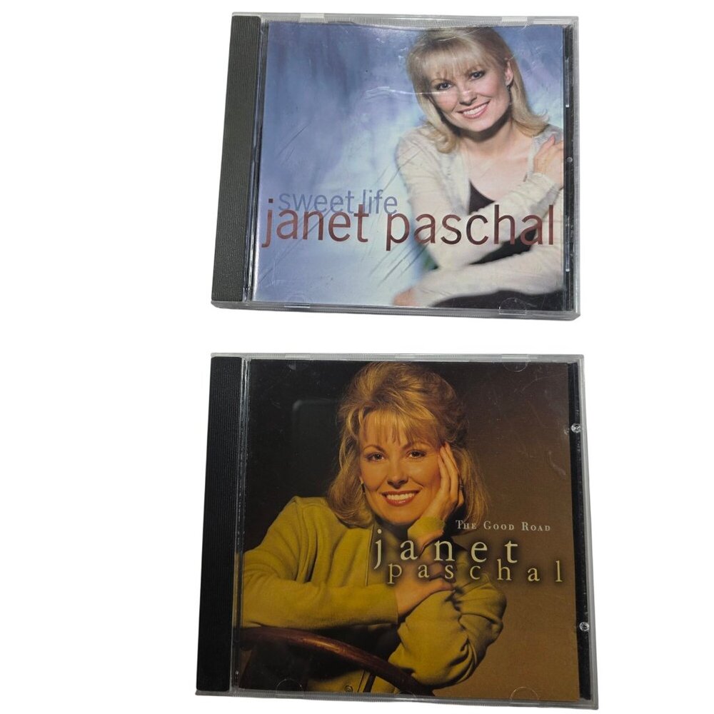 Janet Paschal Christian Gospel Music CDs "Sweet Life" & "The Good Road" Set